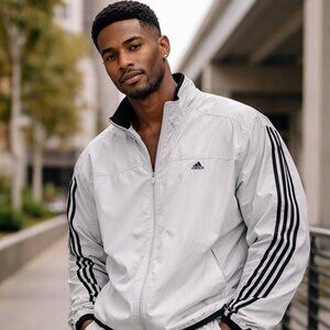 Adidas Vintage Tracksuit Set – Jacket & Pants – Men’s XL